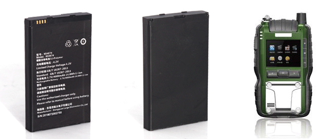 Traffic police law enforcement recorder wide temperature lithium battery.